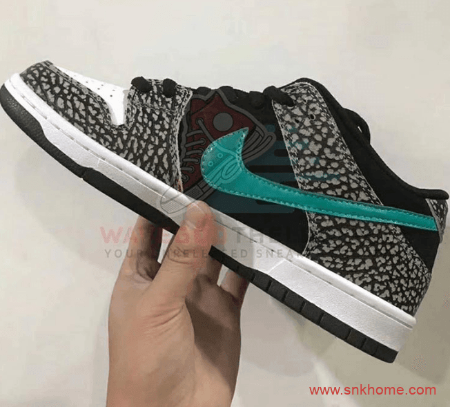 耐克Dunk SB大象纹低帮 Nike SB Dunk Low PRM “Elephant” 大象纹 Dunk SB发售日期 货号:BQ6817-009