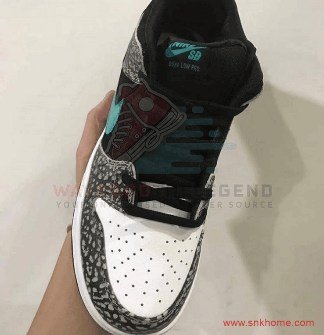 耐克Dunk SB大象纹低帮 Nike SB Dunk Low PRM “Elephant” 大象纹 Dunk SB发售日期 货号:BQ6817-009