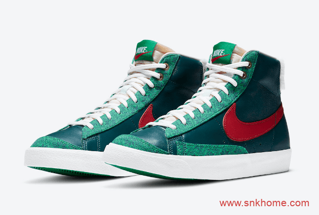 耐克圣诞节系列 耐克空军雪地靴版本Nike Air Force 1 High “Christmas” 耐克开拓者圣诞节 货号:DC1620-600