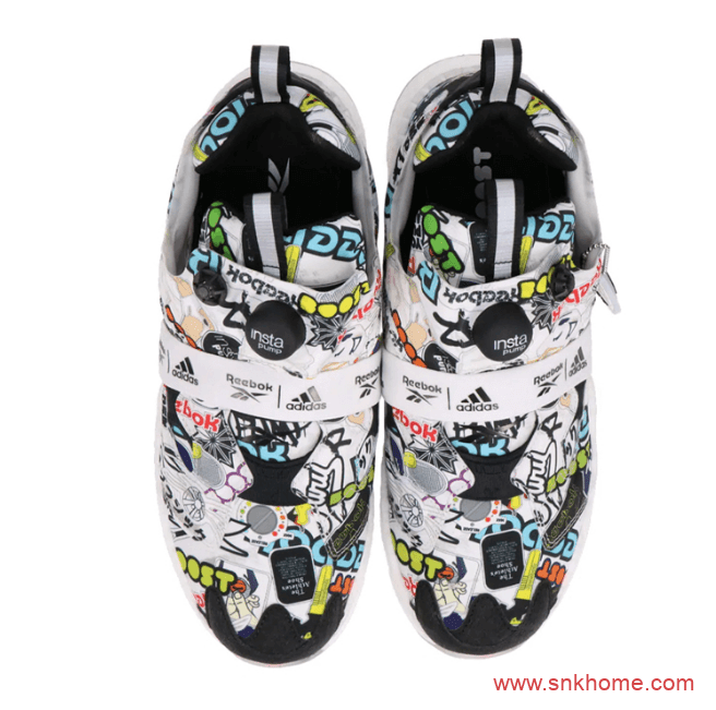 Reebok Instapump Fury Boost “Sticker City” 锐步阿迪达斯联名充气鞋BOOST新款发售 货号:G57659