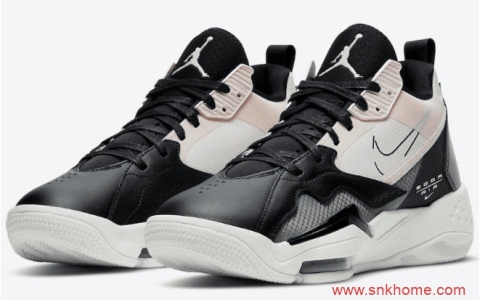 乔丹训练鞋新配色发售日期 Jordan Zoom 92 “Crimson Tint” 乔丹白黑绯红色运动鞋 货号：CK9184-800