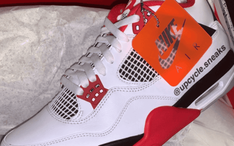 AJ4火焰红2020复刻版本实物图 Air Jordan 4 “Fire Red”复刻发售日期 货号：DC7770-160