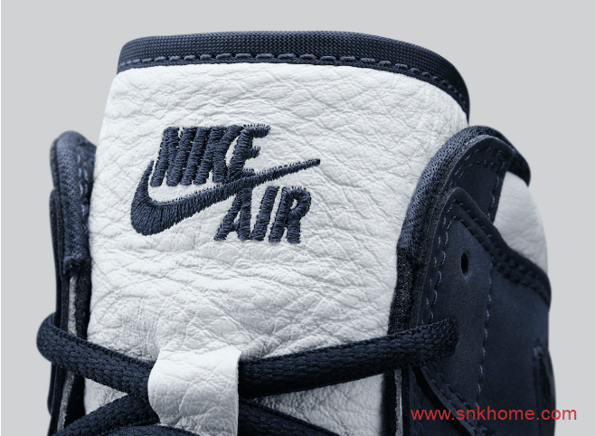 AJ1海军蓝 AJ1日本限定Air Jordan 1 High OG CO.JP “Midnight Navy” AJ1白蓝银色钩日本限定发售日期 货号:DC1788-100