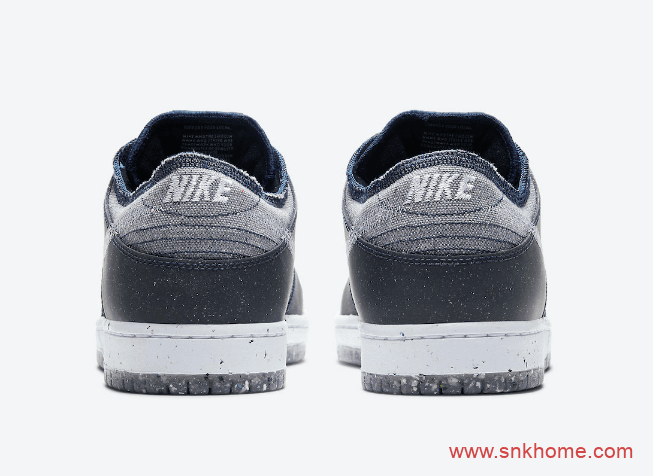 耐克Dunk SB垃圾鞋新配色预告 Nike SB Dunk Low “Crater” 耐克Dunk回收环保低帮板鞋 货号：CT2224-001