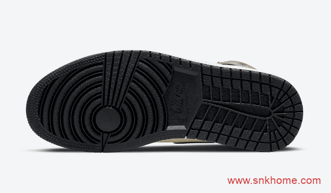 AJ1小倒钩高帮即将发售 Air Jordan 1 High OG “Dark Mocha” AJ1摩卡黑棕高帮官图释出 货号:555088-105