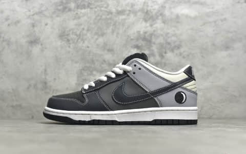 耐克Dunk SB月食 NIKE DUNK SB LOW 耐克Dunk黑灰低帮休闲板鞋 货号:313170-001