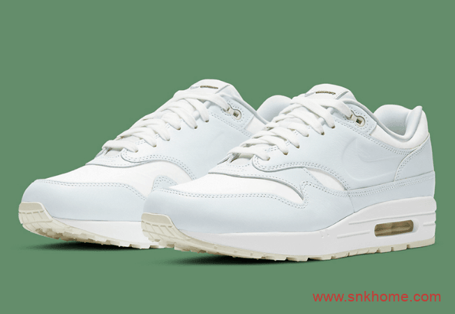 耐克MAX1小白鞋 Nike Air Max 1 “Asparagus” 耐克小白鞋新款越看越好看 货号:DH5493-100