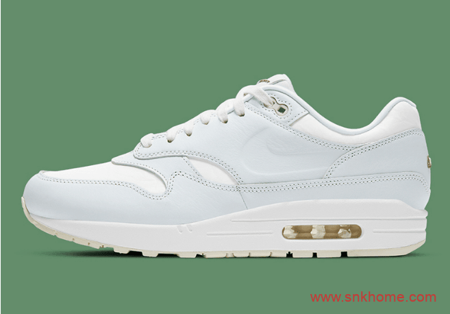 耐克MAX1小白鞋 Nike Air Max 1 “Asparagus” 耐克小白鞋新款越看越好看 货号:DH5493-100