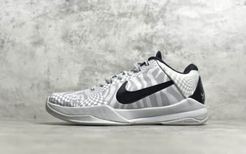 耐克科比5代斑马镭射球鞋 NIKE KOBE ZK5 PROTRO 科比球鞋前掌TURBO后掌马蹄ZOOM 货号:CD4991-003