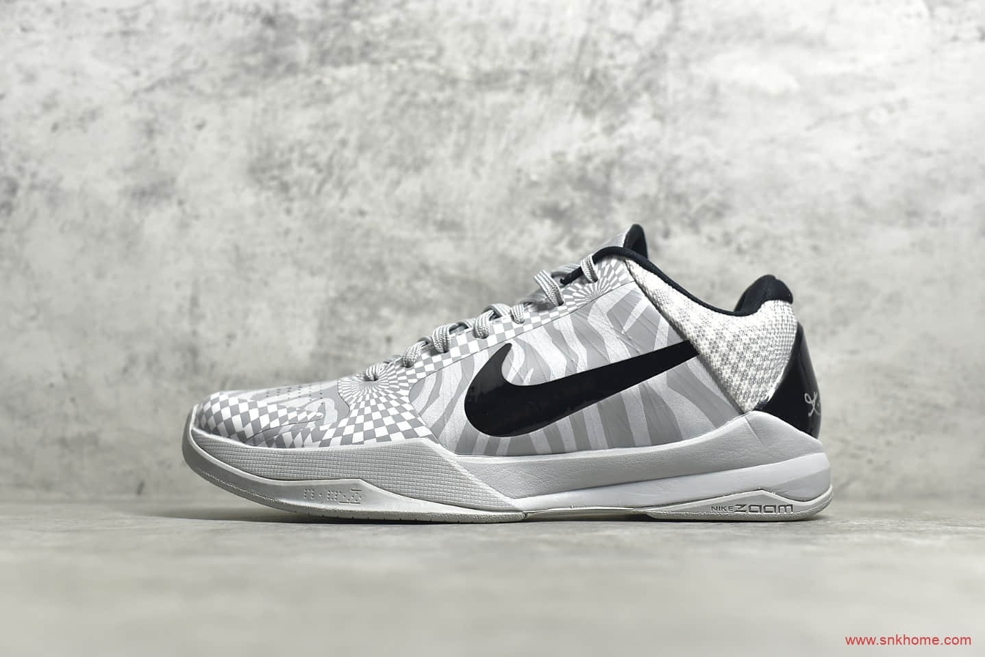 耐克科比5代斑马镭射球鞋 NIKE KOBE ZK5 PROTRO 科比球鞋前掌TURBO后掌马蹄ZOOM 货号:CD4991-003