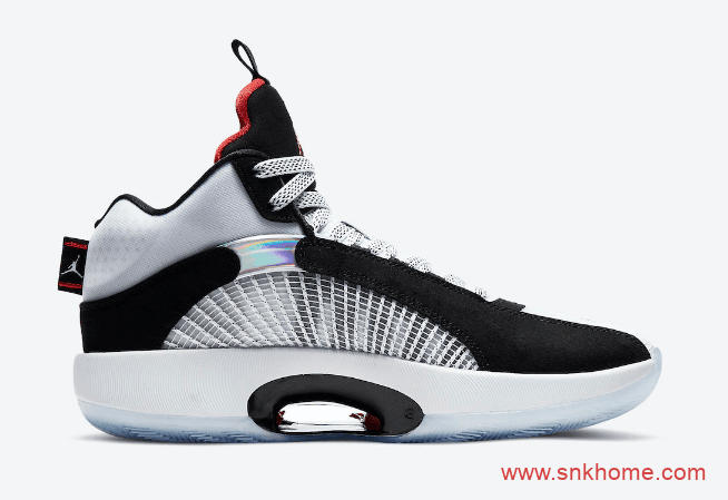 AJ35黑白实战篮球鞋 Air Jordan 35 “DNA” AJ35DNA球鞋发售日期 货号：CQ4227-001