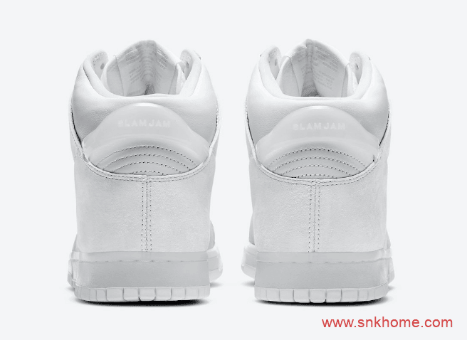 耐克Dunk SB时尚店铺联名款 Slam Jam x Nike Dunk High 耐克Dunk SB黑白高帮板鞋 货号:DA1639-100/DA1639-101