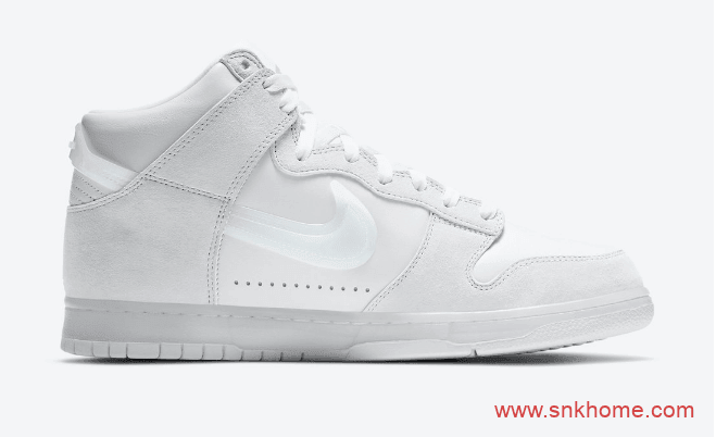 耐克Dunk SB时尚店铺联名款 Slam Jam x Nike Dunk High 耐克Dunk SB黑白高帮板鞋 货号:DA1639-100/DA1639-101