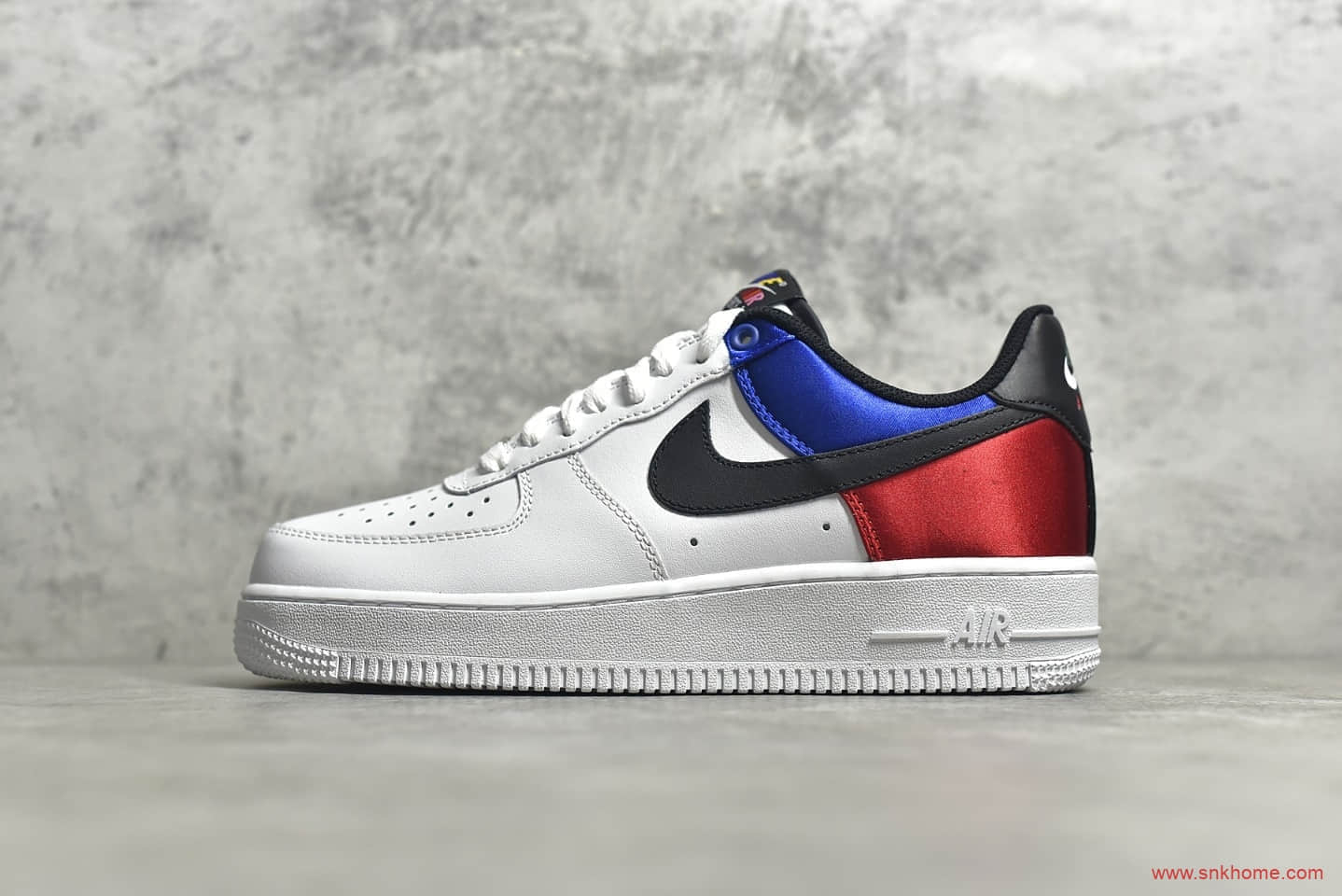 耐克鸳鸯丝绸拼接设计 NIKE Air Force 1 Low "Unite" 耐克空军彩色拼接 货号:CW7010-100