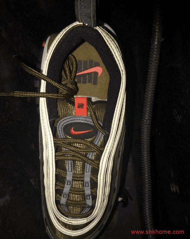 耐克MAX97Undefeated 联名天价鞋款 Undefeated x Nike Air Max 97三个配色发售日期 货号：DC4830-300