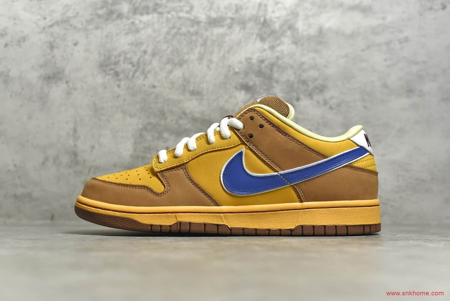 耐克Dunk SB黄啤 耐克Dunk SBTS上脚同款 NIKE Dunk Low " Newcastle Brown Ale " 货号:313170-741