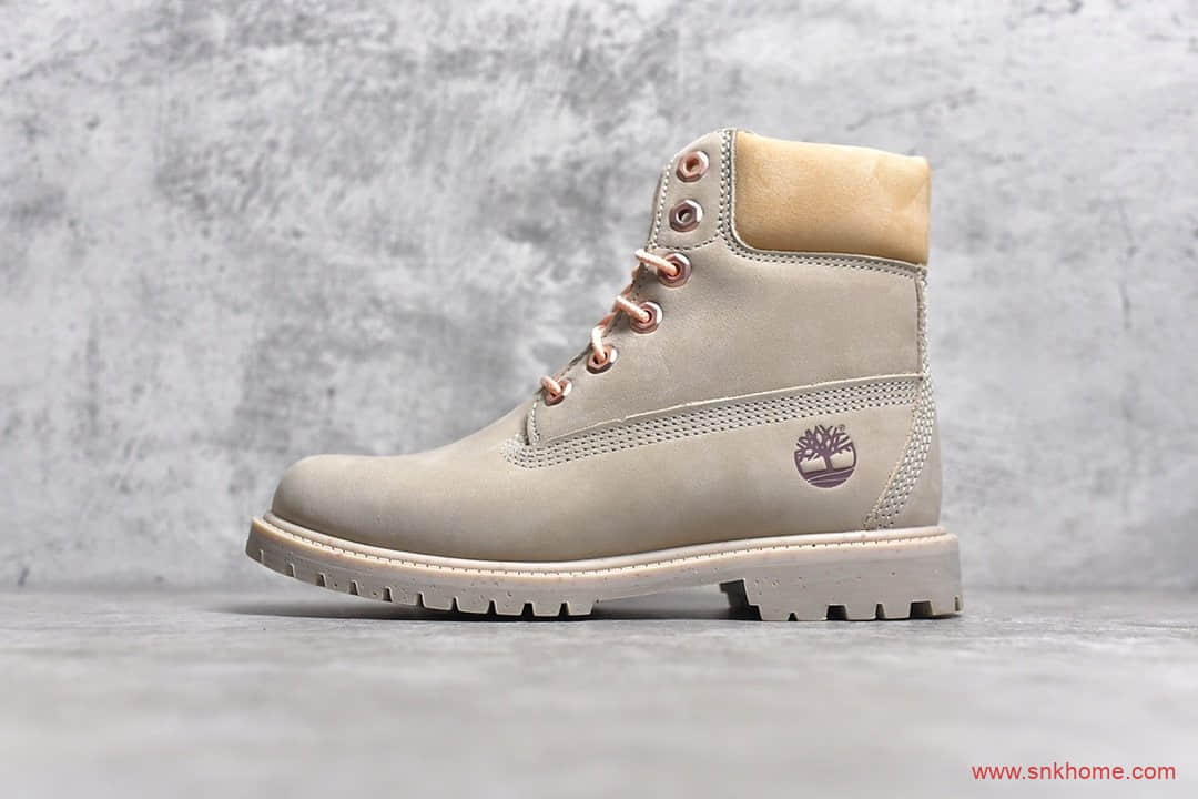 天伯伦联名款冰淇淋棕色马丁靴 Timberland x BILLIONAIRE BOYS CLUB 天伯伦Premium 6Inch Boot系列