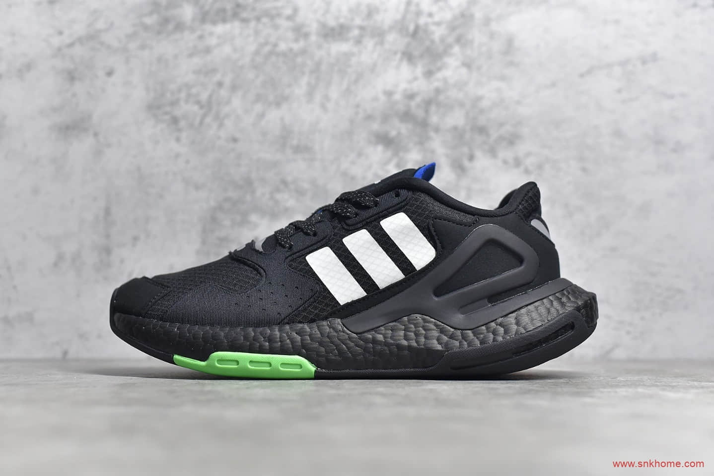 阿迪达斯夜行者二代黑色 adidas Day Jogger 2020 Boost 阿迪达斯3M反光BOOST跑鞋 货号:FW3019