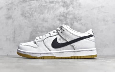 耐克DUNK SB白黑色低帮 NIKE SB Dunk Low Pro ISO 黑白经典低帮板鞋 货号:CD2563-100