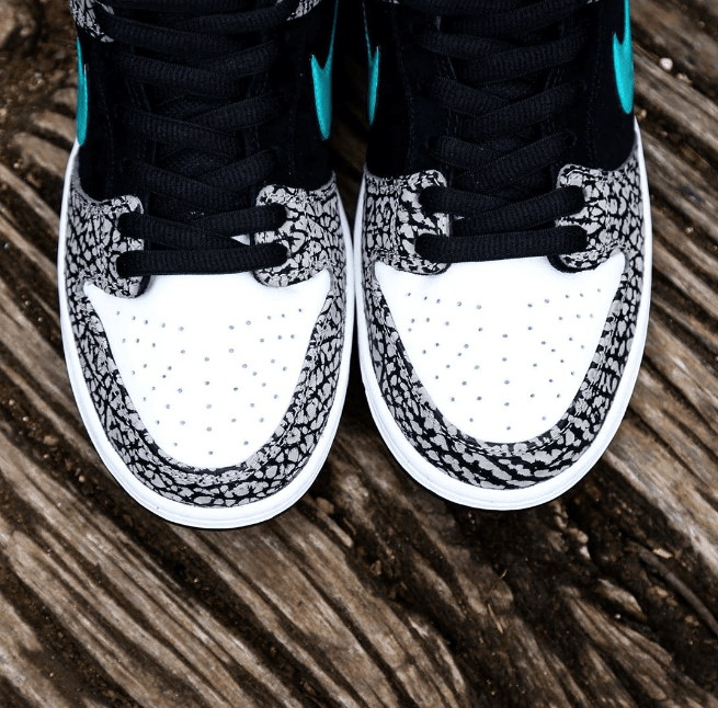 耐克Dunk SB大象爆裂纹 Nike Dunk SB Low Pro “Elephant” 耐克黑水泥低帮板鞋发售日期 货号:BQ6817-009