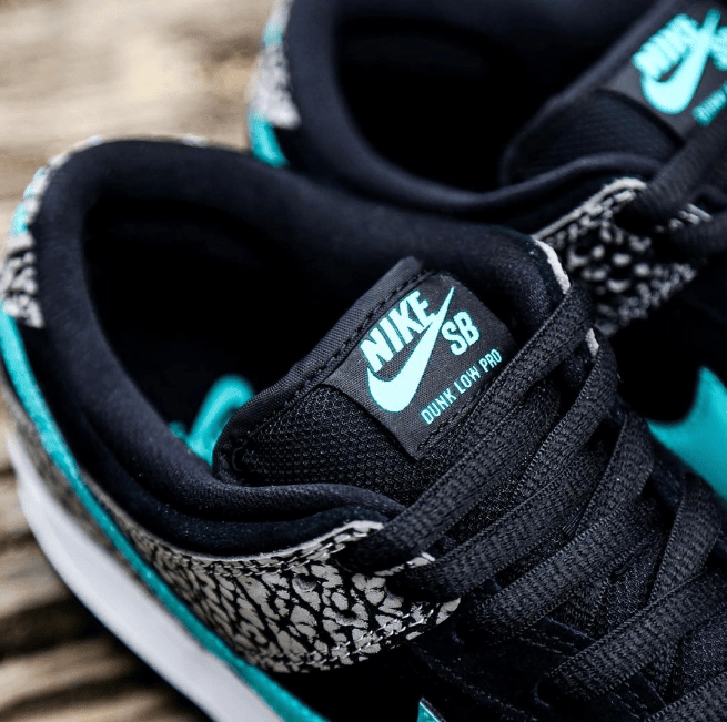 耐克Dunk SB大象爆裂纹 Nike Dunk SB Low Pro “Elephant” 耐克黑水泥低帮板鞋发售日期 货号:BQ6817-009