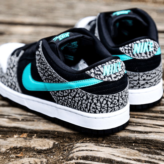 耐克Dunk SB大象爆裂纹 Nike Dunk SB Low Pro “Elephant” 耐克黑水泥低帮板鞋发售日期 货号:BQ6817-009