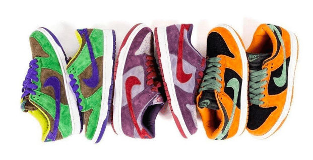 耐克Dunk丑小鸭套装发售 Nike Dunk Low SP “Ceramic” 耐克Dunk丑小鸭黑橙绿低帮 货号:DA1469-001