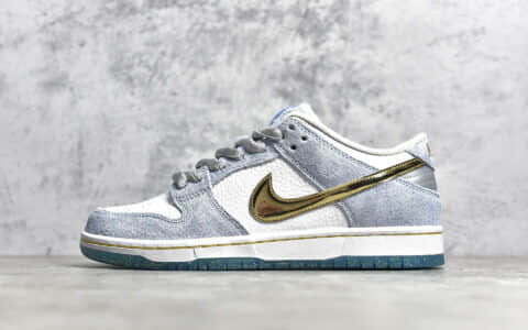 耐克Dunk冰雪奇缘联名款 Sean Cliver x NIKE SB Dunk Low Pro QS 耐克Dunk艺术家低帮滑板鞋 货号:DC9936-100