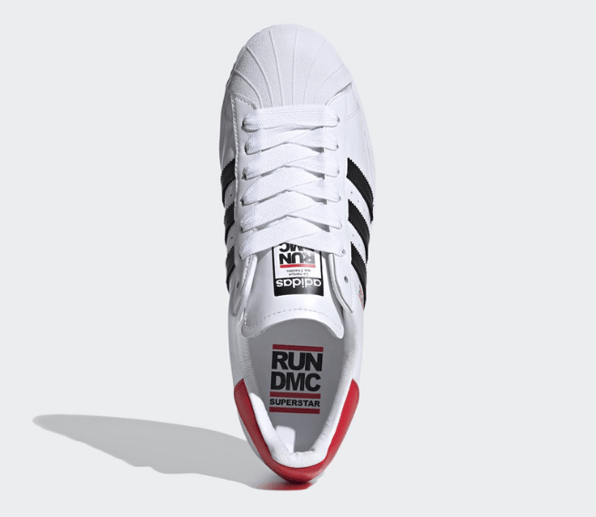 阿迪达斯贝壳头球鞋励志最重要的联名款 Run DMC x adidas Superstar 贝壳头五十周年纪念款 货号:FX761