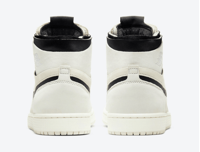 AJ1奶茶配色官图曝光 Air Jordan 1 Zoom CMFT “Summit White” AJ1米白色高帮 货号:CT0979-100