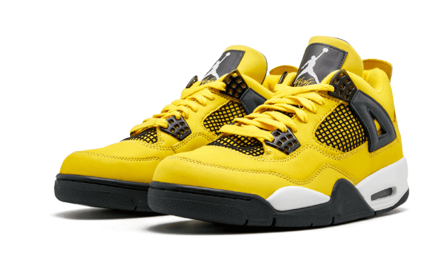 AJ4电母详细发售信息 Air Jordan 4 “Lightning” AJ5黄色电母复刻即将回归 货号：CT8527-700