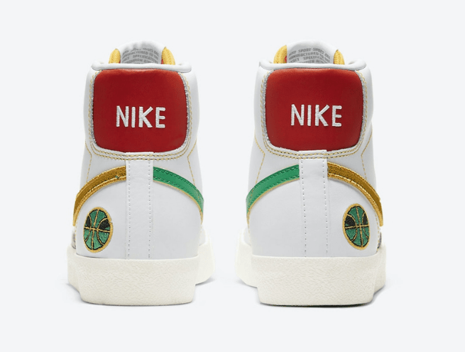 耐克开拓者米白色高帮 Nike Blazer Mid GS “Raygun” 耐克外星人配色新款 货号:DD9528-100