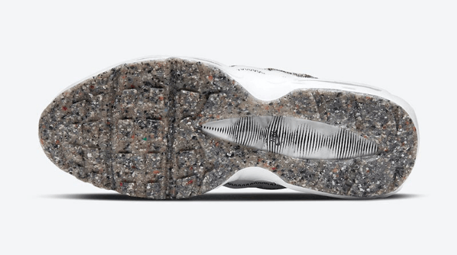 耐克MAX95环保主题 耐克垃圾鞋 Nike Air Max 95 Crater耐克MAX95奥利奥发售日期 货号:CV8830-100