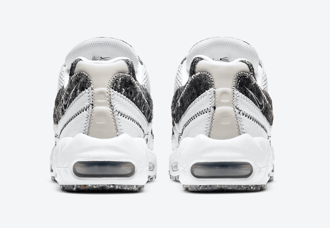 耐克MAX95环保主题 耐克垃圾鞋 Nike Air Max 95 Crater耐克MAX95奥利奥发售日期 货号:CV8830-100