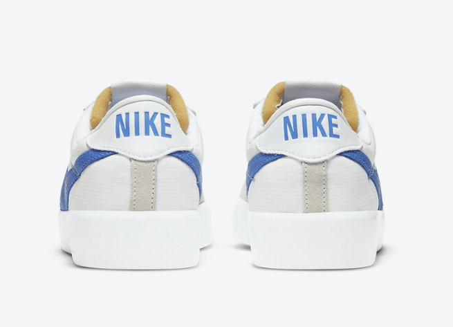 耐克SB板鞋灰白撞色鞋面蓝色钩 Nike SB Bruin React 耐克经典板鞋 货号：CJ1661-100