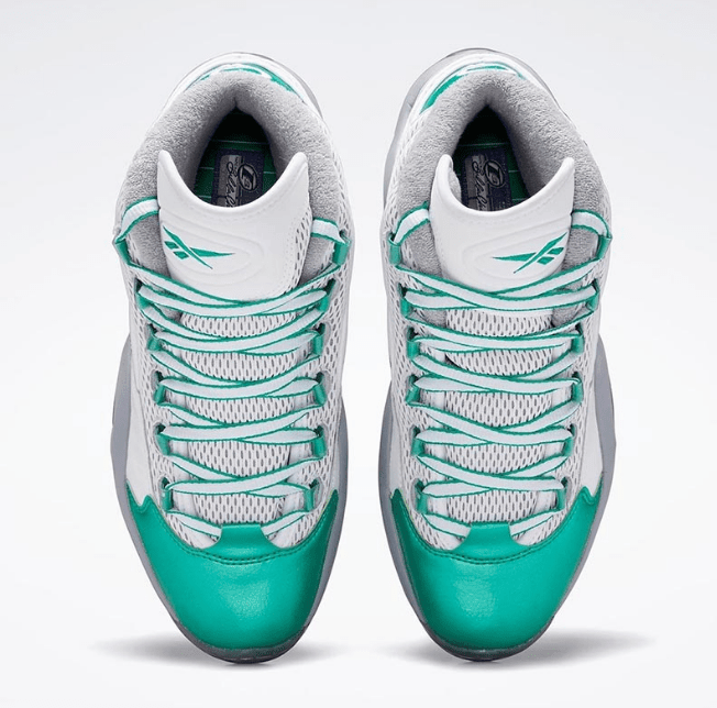 锐步艾弗森橄榄队球衣元素加持 Reebok Question Mid “Philadelphia Eagles” 新款艾弗森球鞋 货号:FZ399