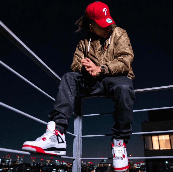 AJ4白红实战球鞋 Air Jordan 4 “Fire Red” 全新AJ4火焰红OG版本白红复刻 货号:DC7770-160