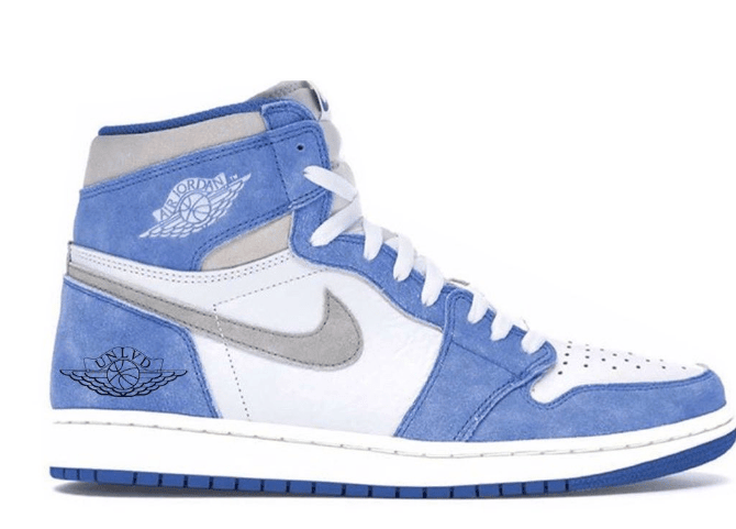 AJ1薄荷糖高帮实物图曝光 Air Jordan 1 High OG “Hyper Royal” 全新AJ1高帮新配色发售 货号:555088-402