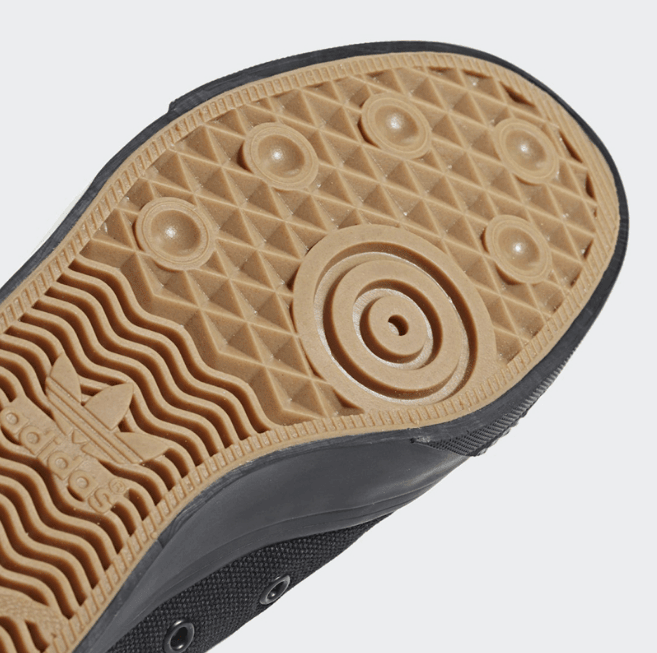 阿迪达斯NIZZA黑色高帮板鞋 adidas Nizza Hi 复刻阿迪达斯黑武士帆布鞋官图 货号:B41651