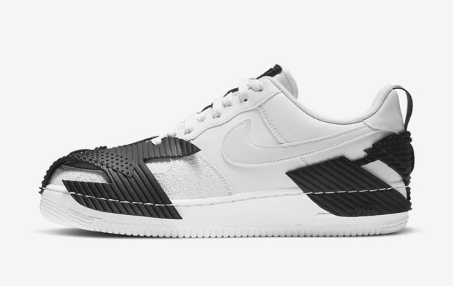 耐克空军一号全新包头设计 Nike NDSTRKT Air Force 1 空军最新款变形金刚既视感 货号:CZ3596-100