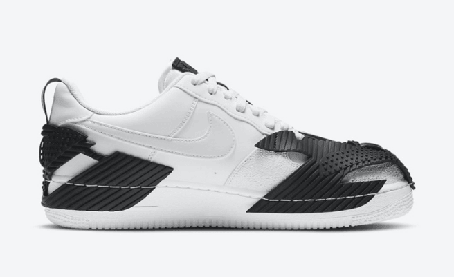耐克空军一号全新包头设计 Nike NDSTRKT Air Force 1 空军最新款变形金刚既视感 货号:CZ3596-100