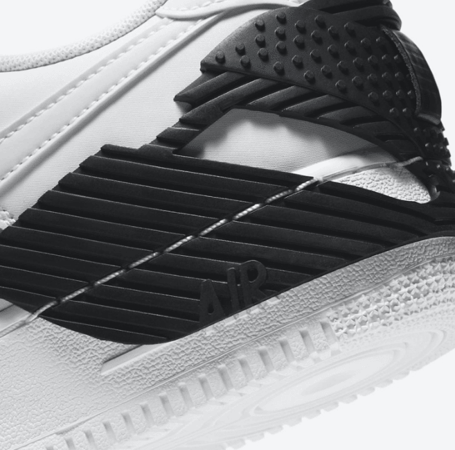 耐克空军一号全新包头设计 Nike NDSTRKT Air Force 1 空军最新款变形金刚既视感 货号:CZ3596-100