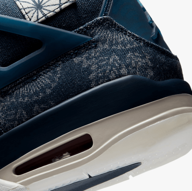 AJ4牛仔鸳鸯球鞋 Air Jordan 4 SE “Sashiko” 刺子绣AJ4复刻回归发售日期 货号：CW0898-400