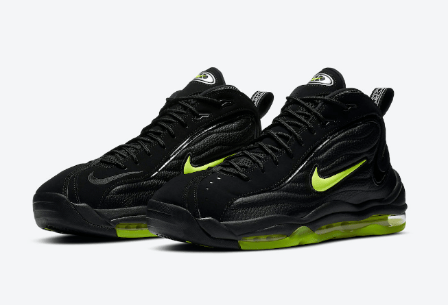 耐克黑绿气垫跑鞋 Nike Air Total Max Uptempo 风靡90年代的耐克气垫复刻 货号:DA2339-001