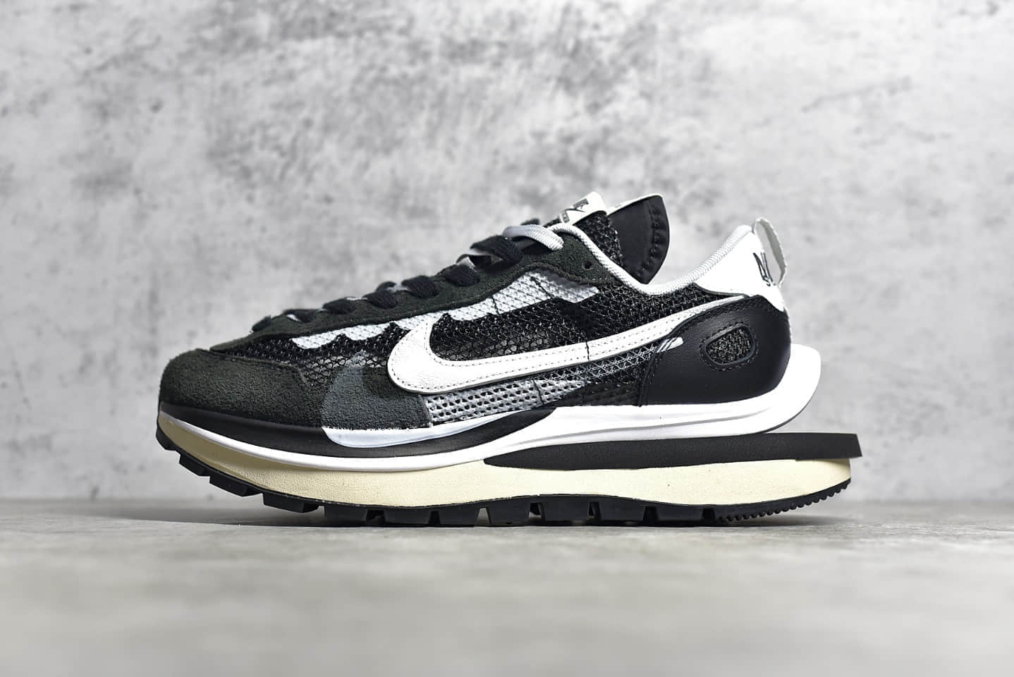 耐克Sacai联名黑色老爹鞋 Sacai X Nike regasus vaporrly SP 耐克双钩翻毛皮原厂品质 货号:CV1363-001
