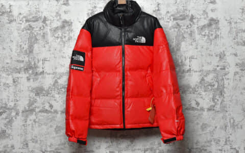 北面Supreme联名黑红羽绒服 Supreme x The North Face 正品北面顶级复刻讲解