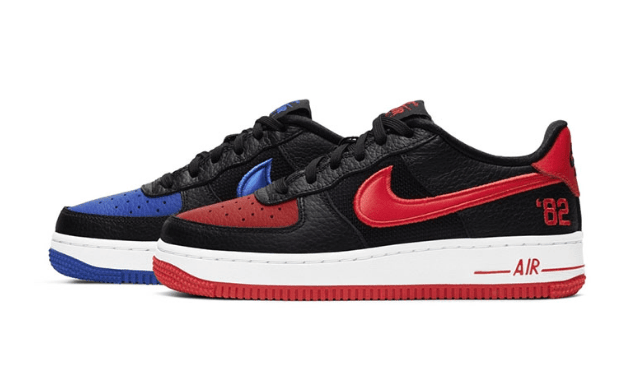 耐克空军红蓝鸳鸯低帮 NIKE Air Force 1 Low 空军一号最新配色致敬诞生年份