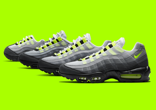 耐克MAX95 Neon亲子鞋 Nike Air Max 95 "Neon" 首发耐克MAX95灰黑GS版本童鞋都有 货号:CT1689-001