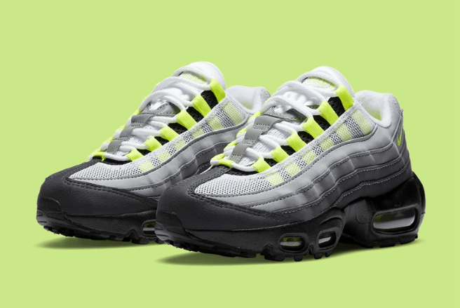 耐克MAX95 Neon亲子鞋 Nike Air Max 95 "Neon" 首发耐克MAX95灰黑GS版本童鞋都有 货号:CT1689-001