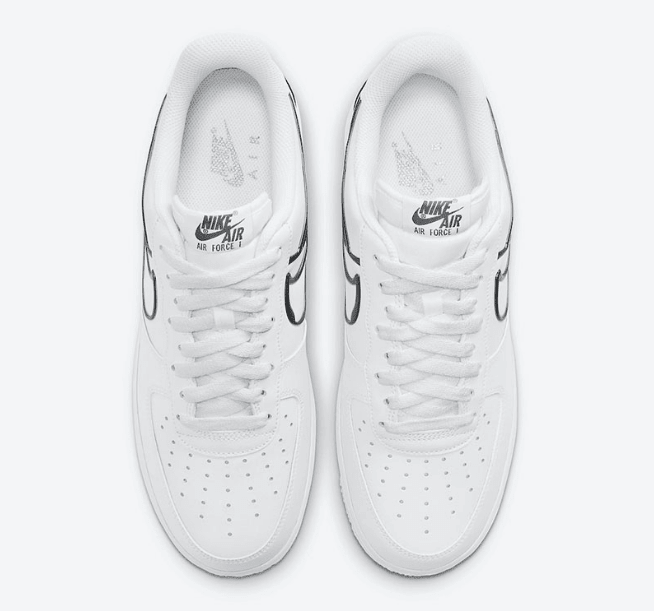 耐克空军官方二次元低帮 Nike Air Force 1 Low 经典耐克空军一号全白小白鞋 货号：DH4098-100
